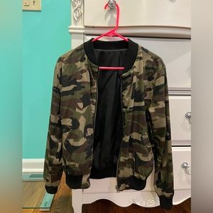 Light Reversible Camo Jacket